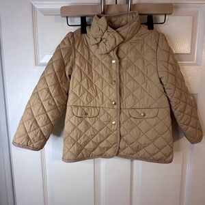 Janie & Jack Quilted Barn Coat